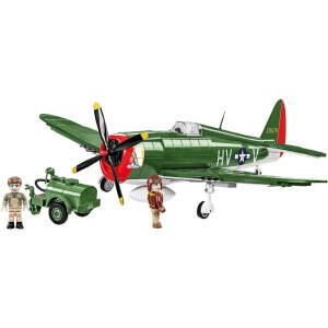 COBI 5736 - P-47 Thunderbolt &amp; Tank Trailer - Executive Edition