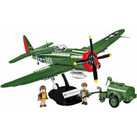 COBI 5736 - P-47 Thunderbolt &amp; Tank Trailer - Executive Edition