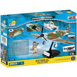 COBI 5720 - Jagdflugzeug Dewoitine D.520