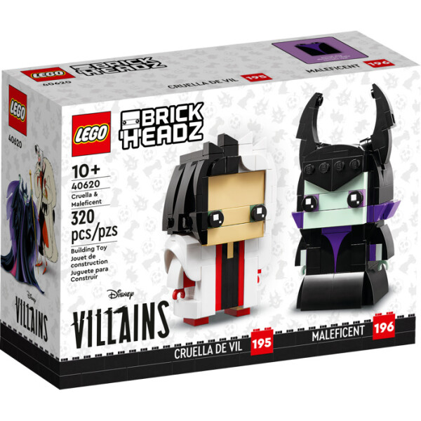 LEGO® BrickHeadz™ 40620 - Cruella und Maleficent