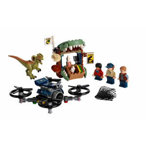 LEGO® Jurassic World™ 75934 - Dilophosaurus auf der Flucht