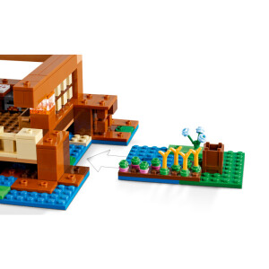 LEGO® Minecraft® 21256 - Das Froschhaus