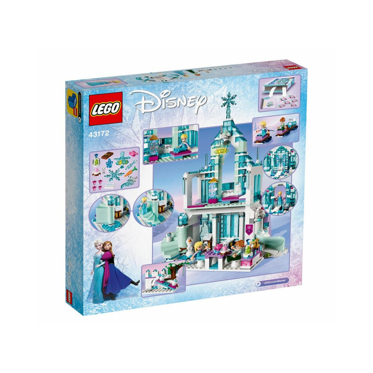 LEGO® 43172 DISNEY Elsas magischer Eispalast NEU & OVP 