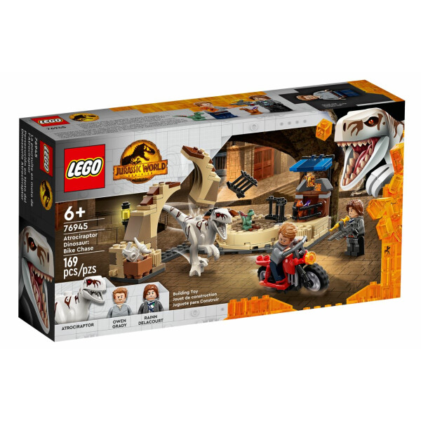 LEGO® Jurassic World™ 76945 -  Atrociraptor: Motorradverfolgungsjagd