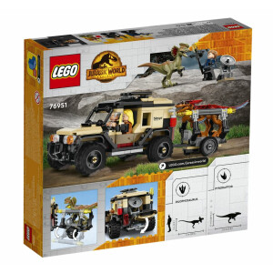 LEGO&reg; Jurassic World&trade; 76951 - Pyroraptor &amp; Dilophosaurus Transport