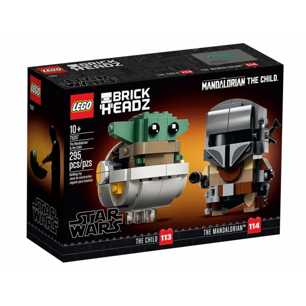 LEGO® BrickHeadz™ 75317 - Der Mandalorianer™ und das Kind