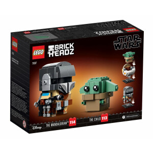 LEGO&reg; BrickHeadz&trade; 75317 - Der Mandalorianer&trade; und das Kind