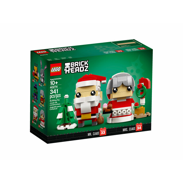 LEGO® BrickHeadz™ 40274 - Herr und Frau Weihnachtsmann