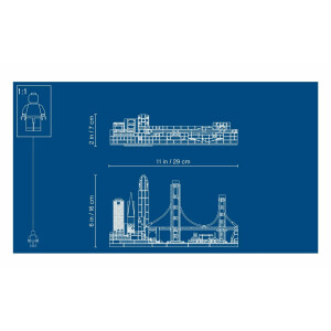 LEGO&reg; Architecture 21043 - San Francisco