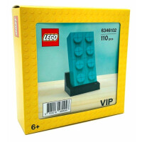 LEGO&reg; 6346102 - 2x4 Baustein T&uuml;rkis